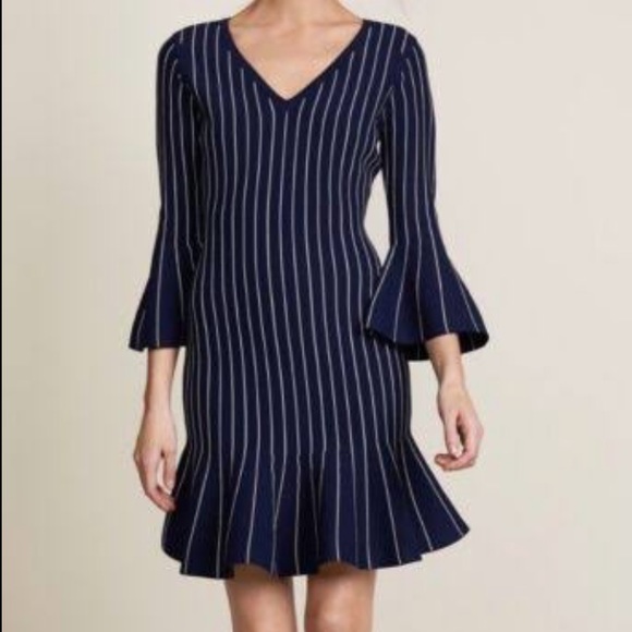 belt for navy blue dress V-Neck Button Front Flared Midi Dress – Navy